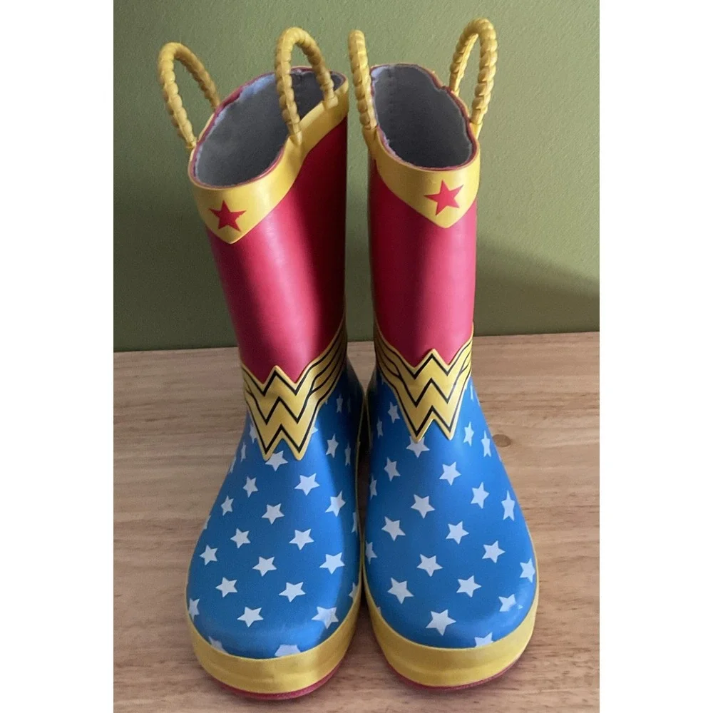 Western Chief Wonder Woman Rain Boots, Kids‎ Size 3